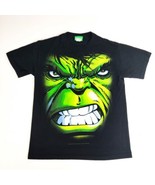 2002 The Incredible Hulk Marvel T-Shirt Size Small Black Movie Comic Promo - €17,09 EUR