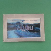 Chevrolet Malibu 2001 Owner&#39;s Manual Used   - £15.22 GBP