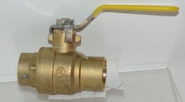 Watts FBVS 3C Full Port Brass Ball Valve 1 inch Full Port Sweat 600 WOG image 3