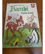Walt Disney BAMBI GETS LOST Book Club Edition 1972 HC Wonderful World of... - $73.95 MXN