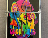 Good Vibes Only Flip Top Dual Torch Lighter Wind Resistant - £13.21 GBP
