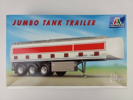 Italeri Jumbo Tank Trailer Model Kit 1/24 Model Kit New open box 100% co... - $55.43