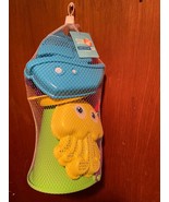 10 Piece Sand Toy Set Green Bucket/Red Shovel *NEW* cc1 - $16.44 CAD