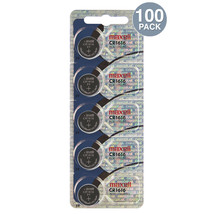 Maxell CR1616 3V Lithium Coin Cell Batteries (100 Pack) - Tracking Included! - £71.17 GBP