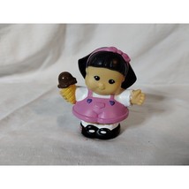 Fisher Price Little People Sonya Lee Figure Ice Cream Cone - $5.43