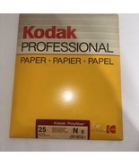 Kodak Professional Paper Black&amp;white 25 8x10in. 20.3x25.4cm N s 63205-12... - $62.27 CAD
