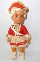 Vintage German Revolutionary Girl Doll 1940-1950’s Collectible Rare - £50.61 GBP