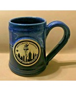 GREY FOX POTTERY MUG- 2015 LIBERTY JAMBOREE, PATRIOTS OF AMERICA, BSA  4 1/2"    - $14.95