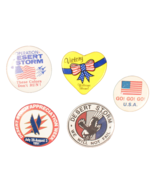 5 Pin Buttons 1991 Desert Storm Lot Very Good Condition - €13,89 EUR