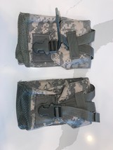 New Molle Ii Army Digital Tactical Combat 2 Qty 1 Quart Canteen Pouch 2 Pouches - $32.39