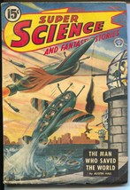 Super Science and Fantastic Stories 8/1945-Popular-Canadian-Binder-Withrow-VG - £64.98 GBP