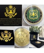United States Forest Service Challenge Coin  With Retirement Award - $544.82 MXN
