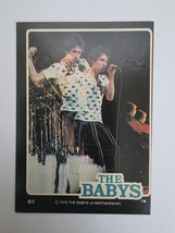 1979 Rock Stars #61 The Babys - First Motion Card - $3.00