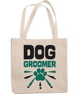Dog Groomer. Love For Pets Themed Reusable Tote Bag For Veterinarian, An... - $21.73
