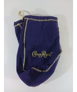 CROWN ROYAL BAG 750 ml PURPLE Shooter Medium Size 9&quot; Quilt Craft Collect - $5.98