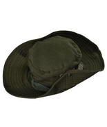 GREEN BOONIE HAT FOR HUNTING, FISHING, HIKING &amp; OUTDOOR USE - MILITARY S... - £7.92 GBP