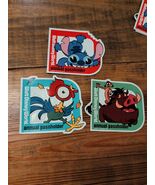 Authentic Disney World Passholder Set 3 Magnets Stitch, Hei Hei, Pumbaa ... - $631.31 MXN