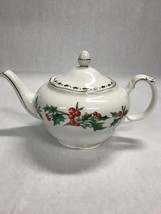 Waldman House Cup of Christmas Tea Teapot Bone China 3 Cup Tom Hegg 1995... - £44.17 GBP