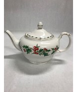 Waldman House Cup of Christmas Tea Teapot Bone China 3 Cup Tom Hegg 1995... - £43.48 GBP
