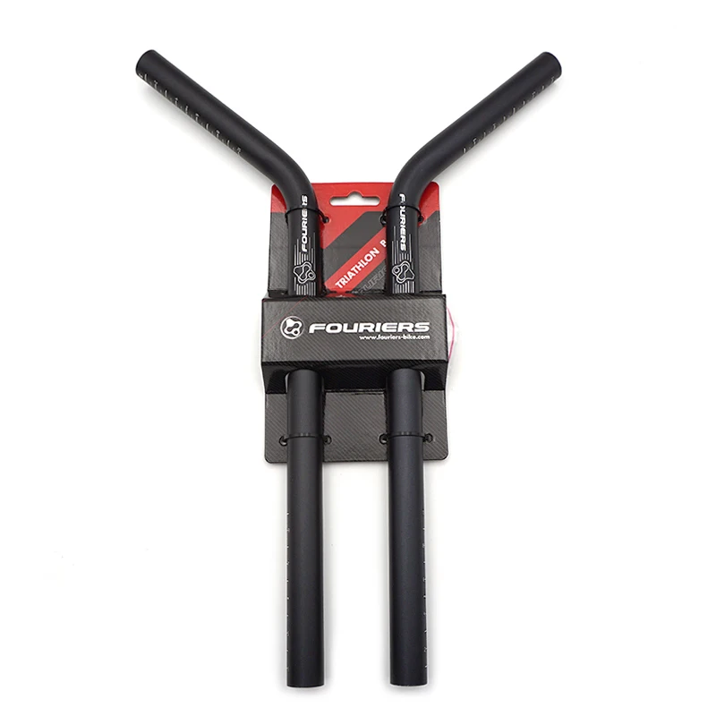 Fouriers Alloy Road Bicycle Rest Handlebar 40/50 Degree Extensions Bar 22.2mm Tr - £160.65 GBP