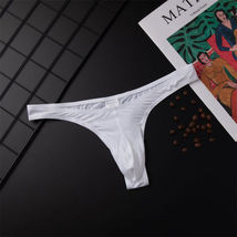  Underwear Seamless See-through Ultra-thin Thong G String Men Briefs Pan... - £7.55 GBP