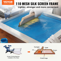 VEVOR Screen Printing Kit, 3 PCS Aluminum Silk Screen Printing Frames, 5... - £27.72 GBP