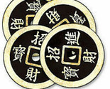NEW Chinese Miser Dream 2-Side Jumbo Coin Set By Henry Evans - Trick - $176.17