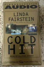Linda Fairstein COLD HIT (1999, Audio Cassette) New Sealed Simon &amp; Schuster - £5.30 GBP
