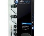 Bell&#39;O Digital BDH440 Precision Bass-Ear Earbud Stye Headphone, Chrome/M... - £13.49 GBP