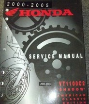 2002 2003 2004 2005 Honda VT1100C2 Shadow Aero Service Shop Manual - £96.14 GBP