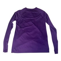 Holloway USTA Long Sleeve Performance Shirt Purple Womens Small Tennis Top image 5