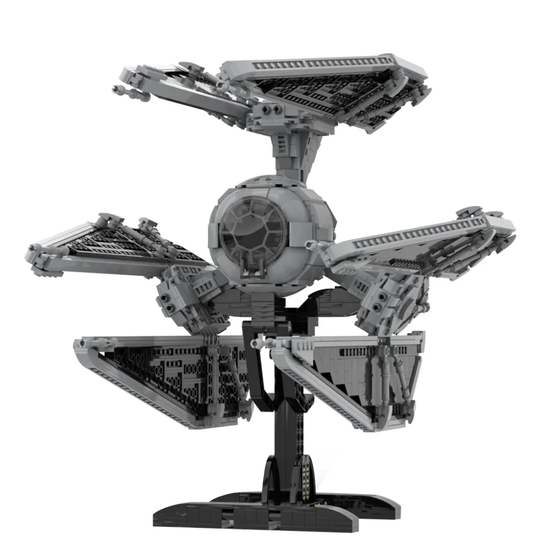 1750+Pcs MOC-79047 TIE / D Defender - Short with Holder DIY Small Particle - £225.67 GBP
