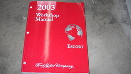 2003 Ford Escort Service Repair Shop Workshop Manual 03 Factory OEM Book - $24.99