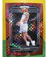 2022-23 Panini Prizm Red Power Prizm #9 Obi Toppin 44/75 - $11.30