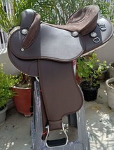 Synthetic Half Breed Fender Australian Collection Horse Saddle 17"/ Free Ship - $449.00+