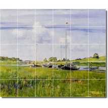 William Chase Country Painting Ceramic Tile Mural P01489 - $300.00+