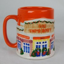 Home Depot Mr Christmas 2013 Mug Coffee Tea Hardware Store Orange Holida... - £11.57 GBP