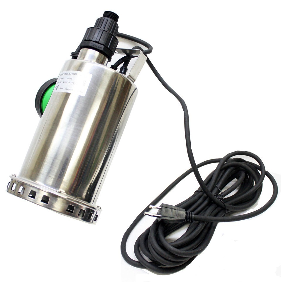 900W 3038GPH Stainless Submersible Transfer Utility Clear Water Sump Pum... - $72.99