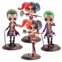 CS Suicide Squad Figure Toys The Joker Harley Quinn PVC Action Figure Model Doll - £37.01 GBP