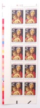 United States Stamps Block of 10  US #2710 1992 29c Christmas: Madonna and Child - £10.49 GBP