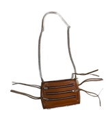 Rebecca Minkoff Caramel Multi-Zipper Design Heavy Chain Crossbody Purse ... - €24,15 EUR