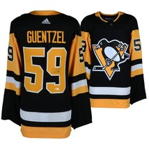 JAKE GUENTZEL Autographed Pittsburgh Penguins Authentic Black Jersey FAN... - £350.91 GBP