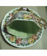 Gladstone Tea Cup Teacup And Saucer Rosemary Bone China England Cabbage ... - $25.04 CAD