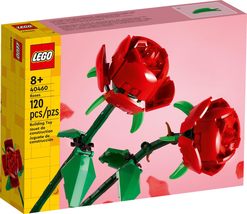 LEGO Roses Building Kit, Artificial Flowers for Home Décor, Unique Gift ... - $14.24