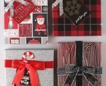 (Set of 4) Christmas Gift Card Holder Boxes with Ribbon &amp; To From Printe... - $4.99