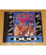 TurboGrafx-16 TurboDuo Sherlock Holmes Consulting Detective Vol Volume 2... - €67,85 EUR