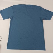 Carhartt K87-I37 Men's Teal Original Fit Pocket Cotton Blend T-Shirt Size Medium image 2