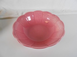 W. S. GEORGE PETALWARE - PINK  Serving Bowl  9 inch diameter Made in USA - £8.02 GBP