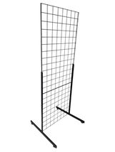 Only Hangers Heavy Duty 2&#39; x 5.5&#39; Gridwall Display with EZ Slide-On Grid Legs -  - $49.95+