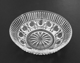 Indiana Glass Windsor Royal Brighton Pattern Dessert Berry Fruit Bowl Clear - £10.02 GBP